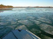 Freezeup on the Noatak River, October 2005