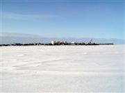 Kotzebue from the sea ice, March 2004